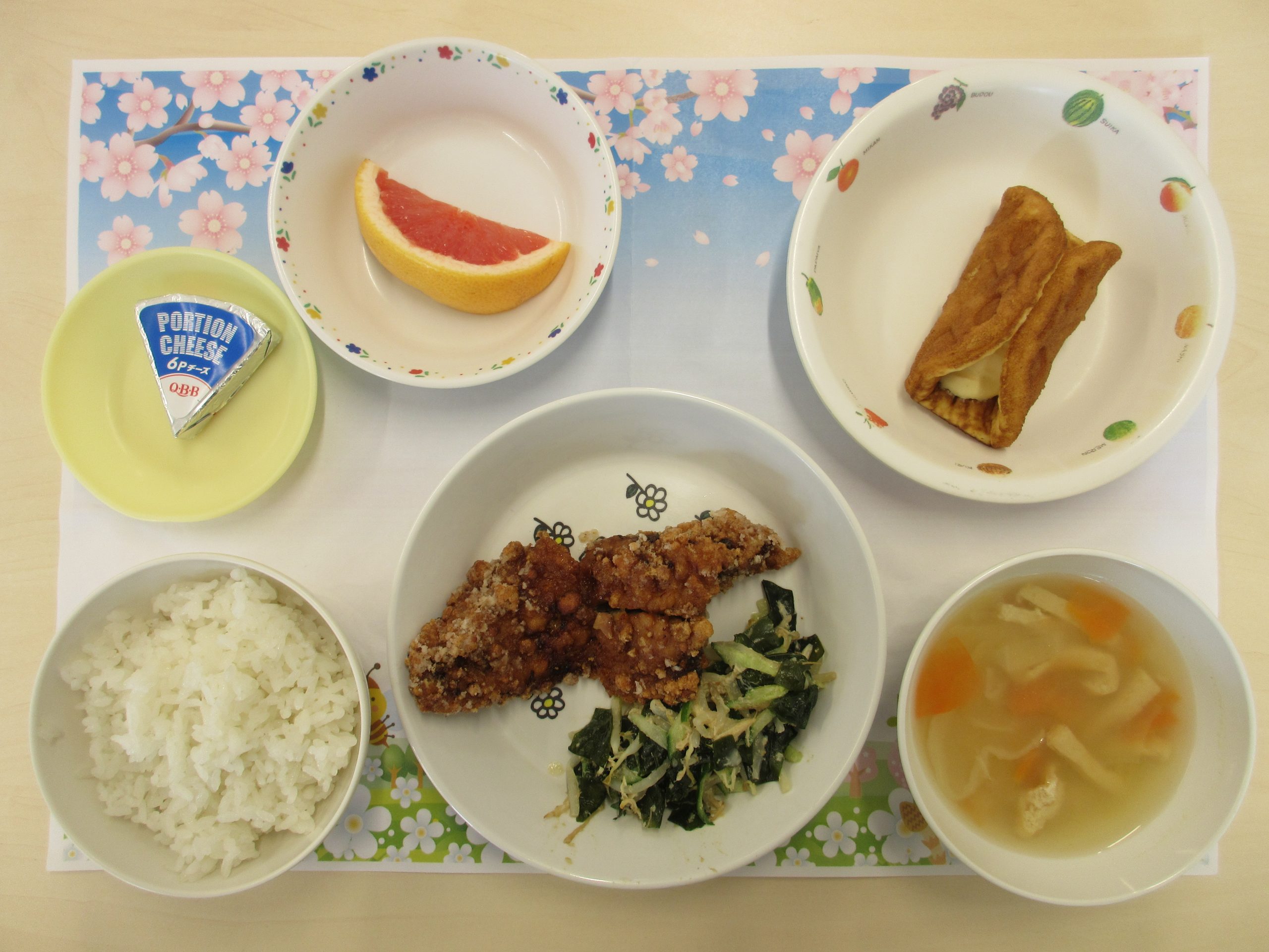 4月25日　きょうの給食