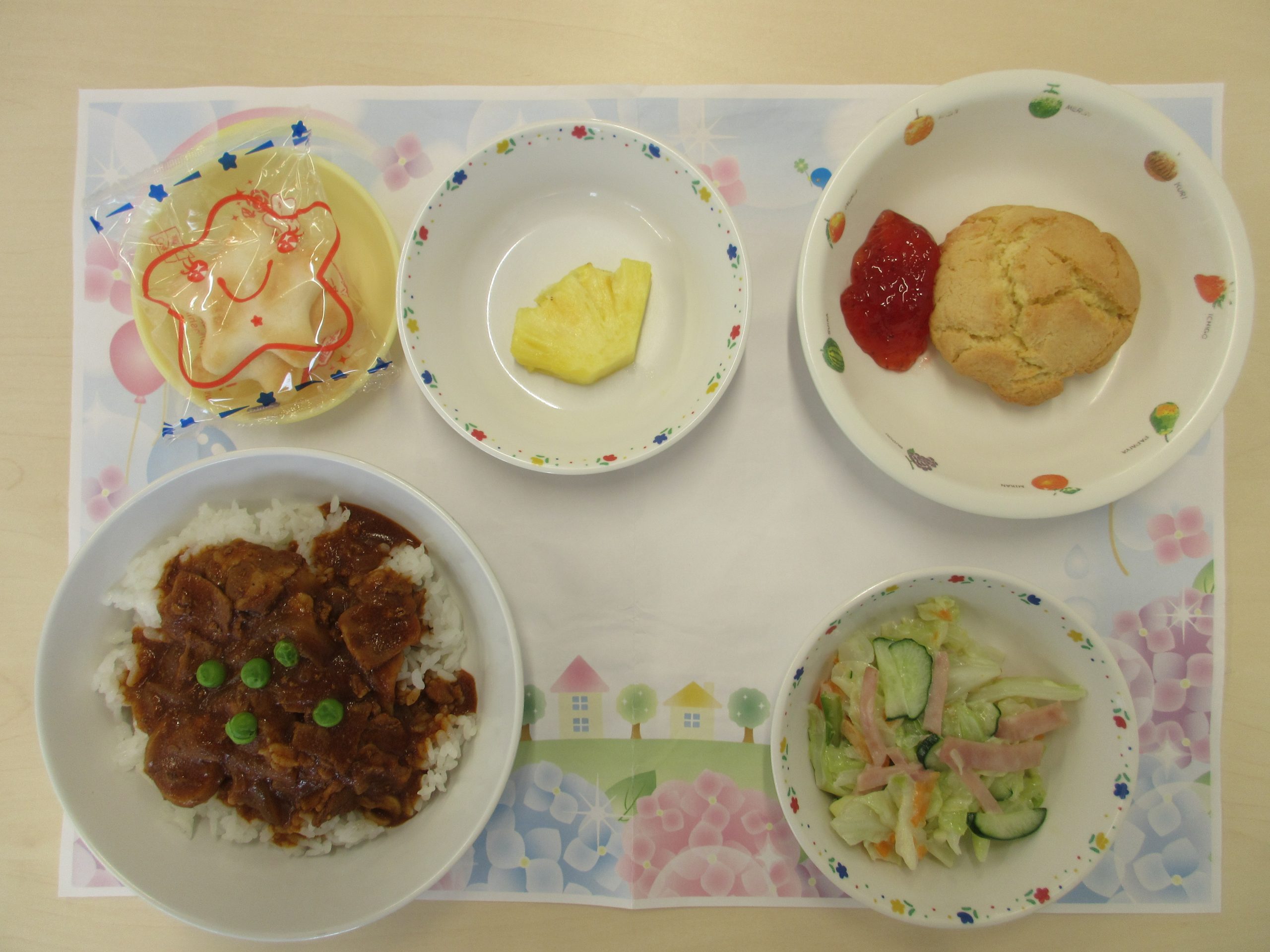 6月27日　きょうの給食