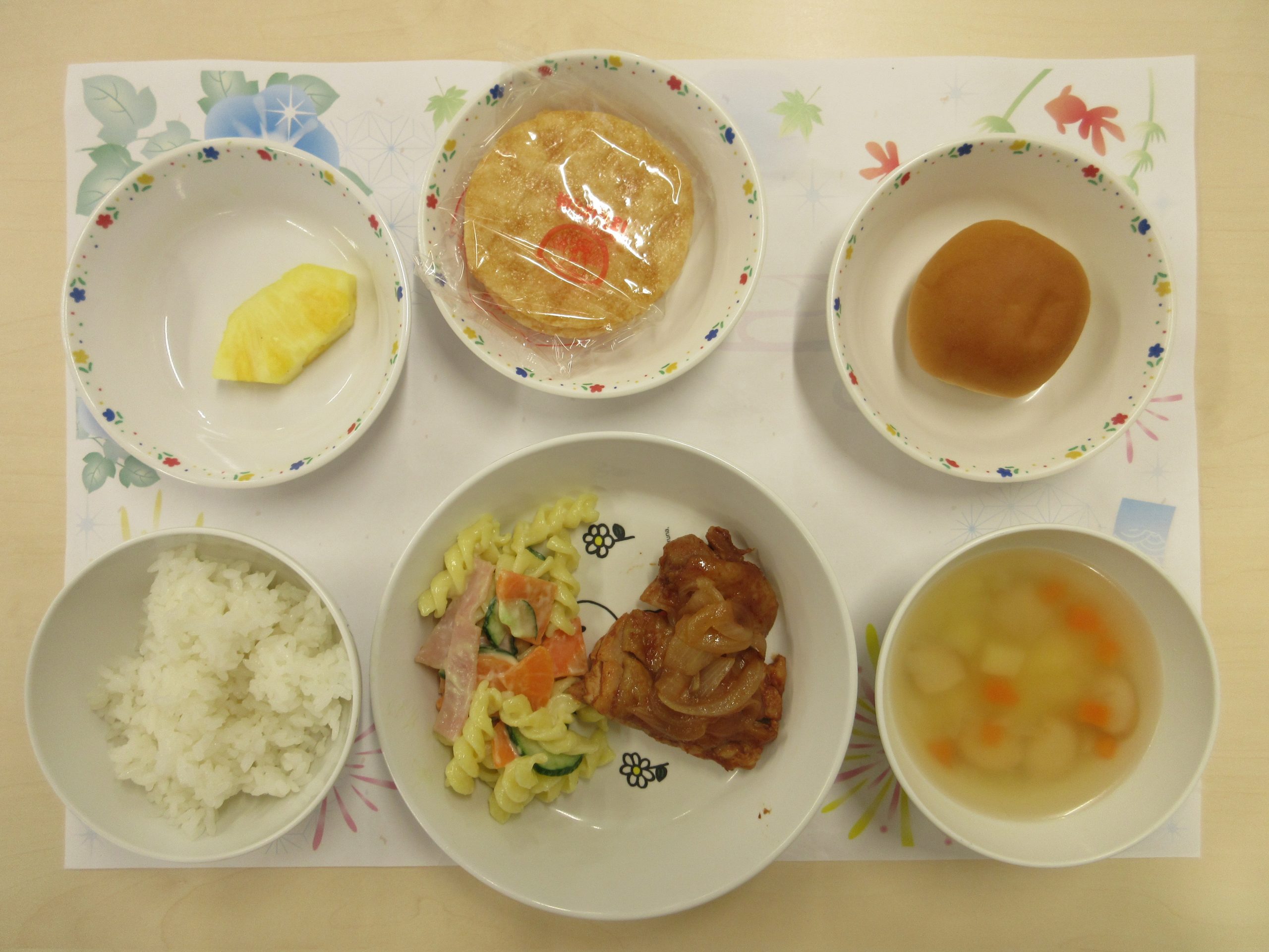7月22日　きょうの給食