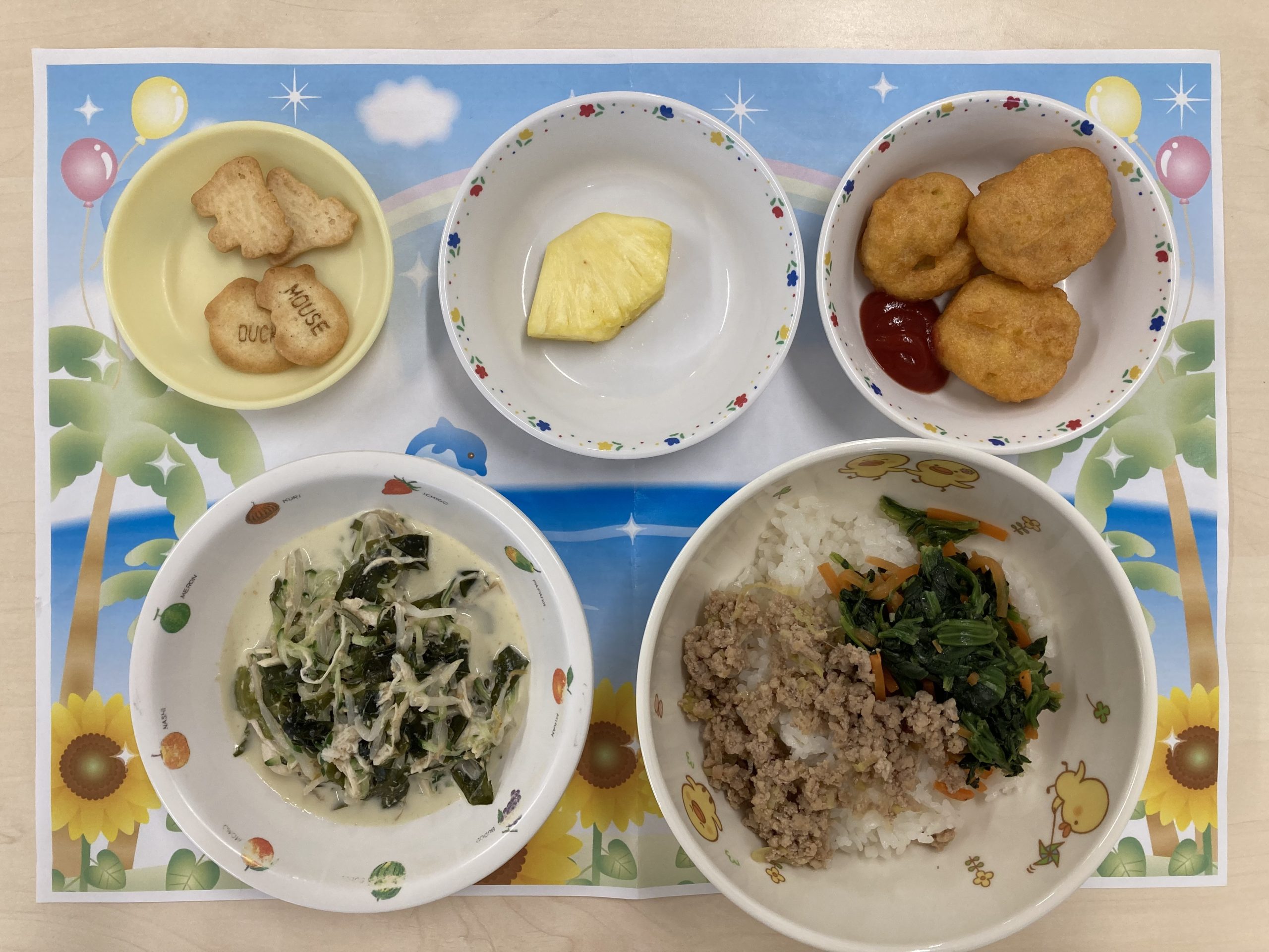 8月27日　きょうの給食