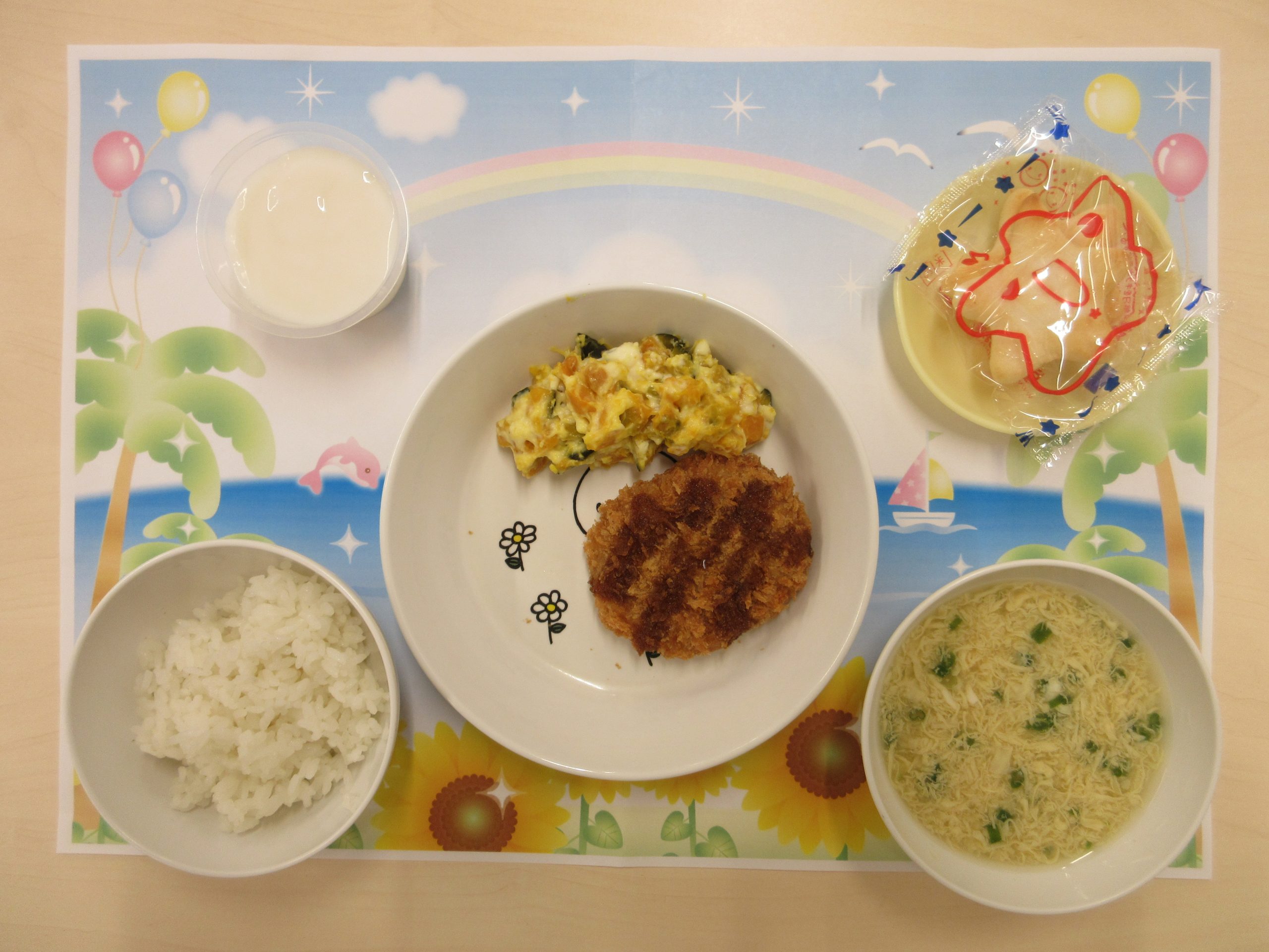 8月12日　きょうの給食