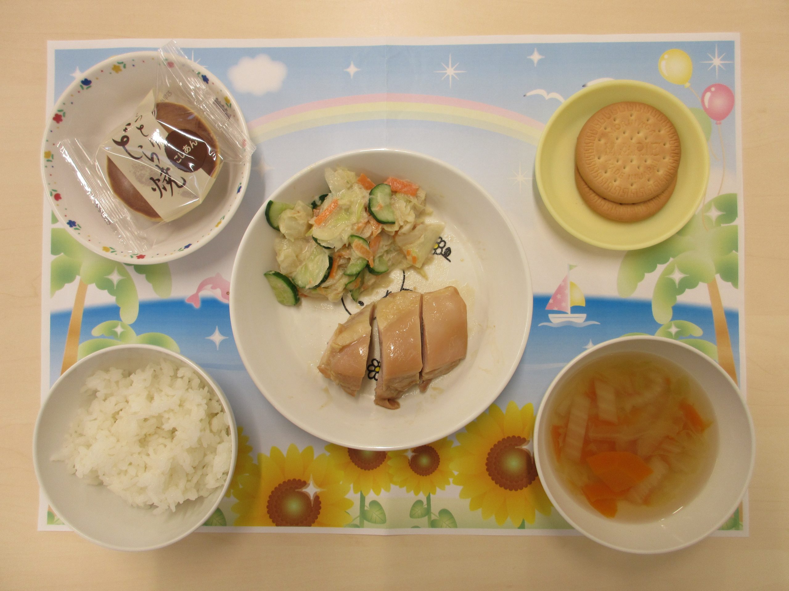 8月１３日　きょうの給食