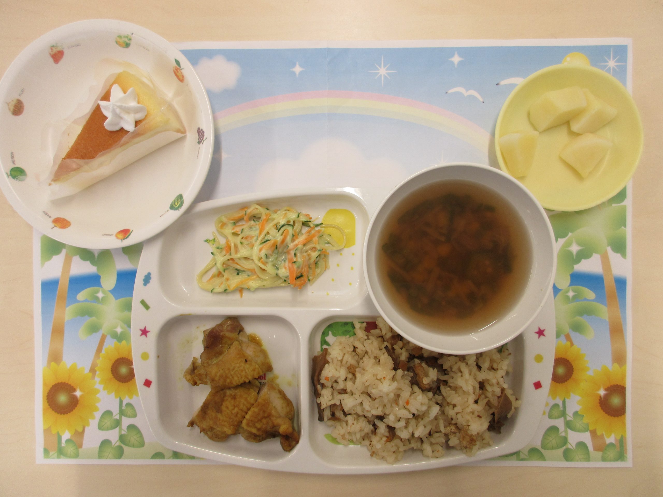 8月20日　きょうの給食