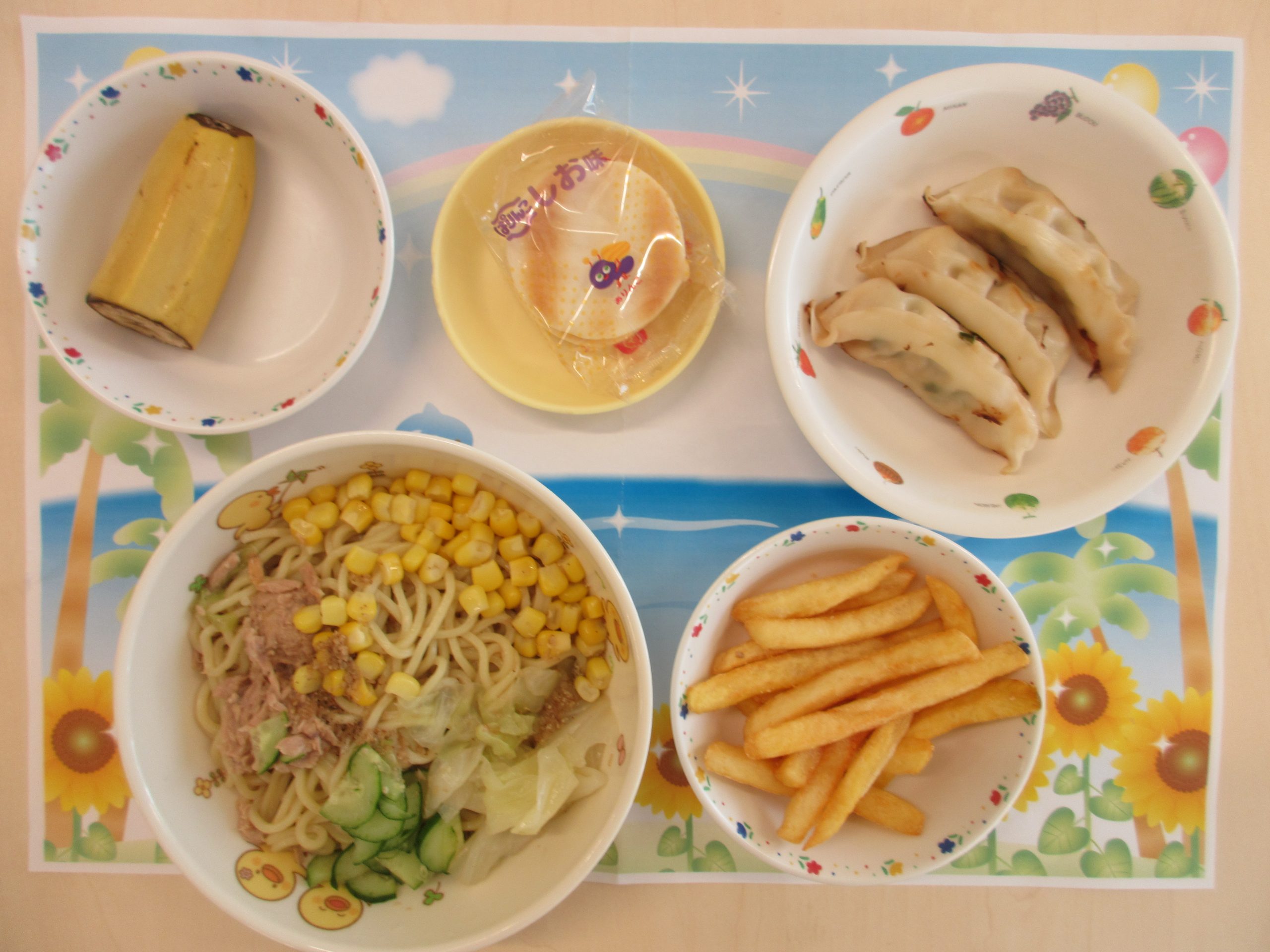 8月21日　きょうの給食