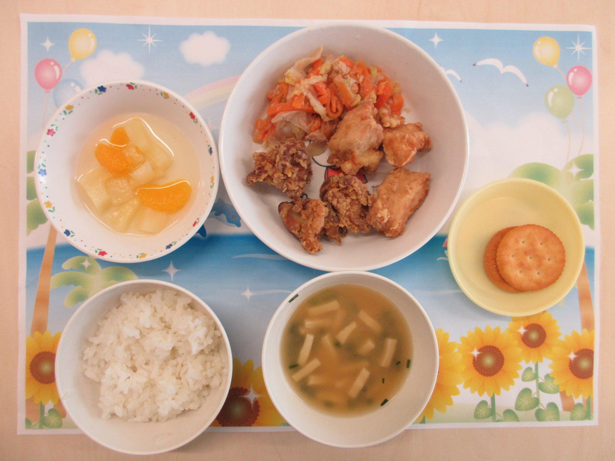 8月22日　きょうの給食