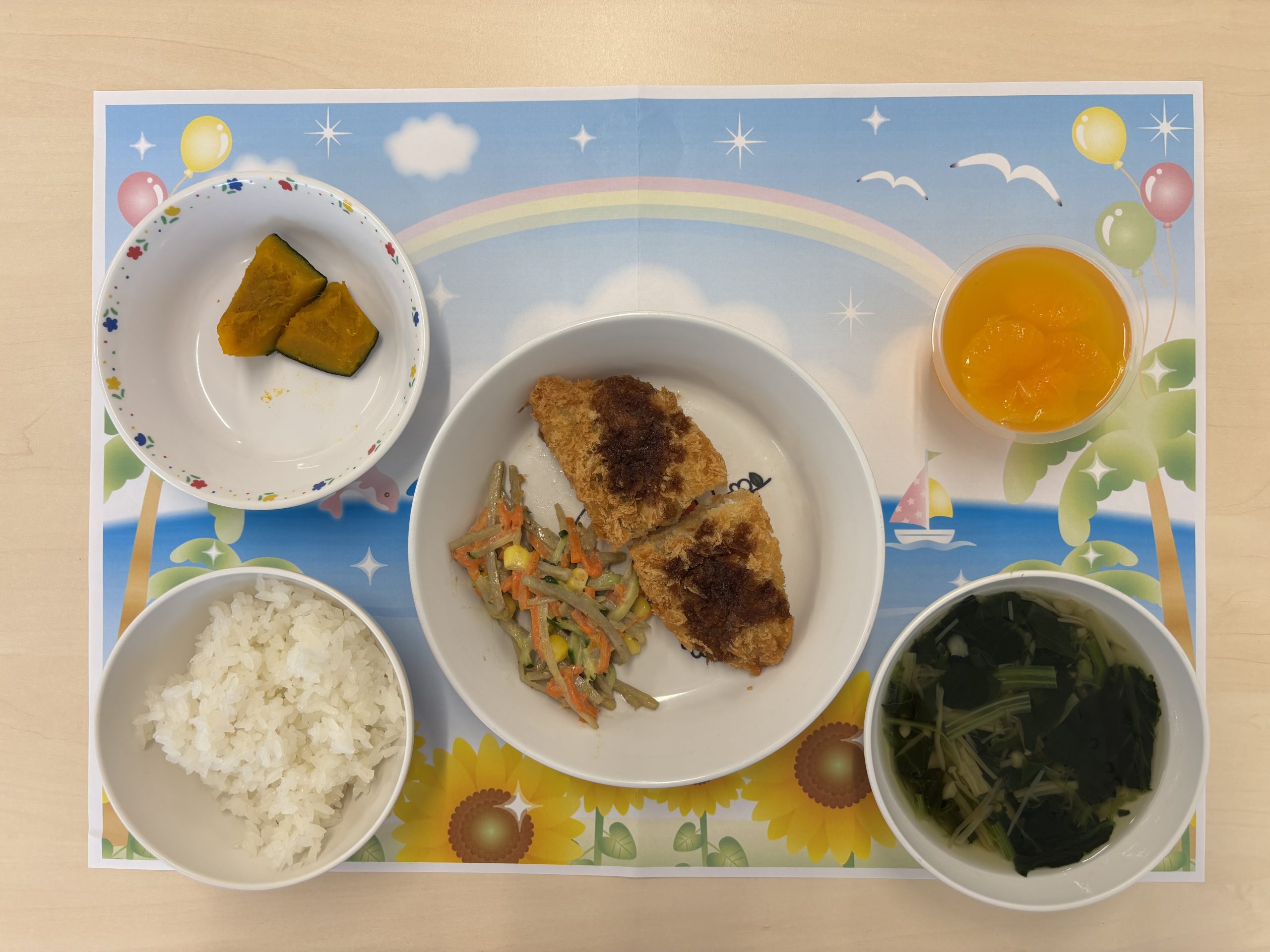 8月4日　きょうの給食