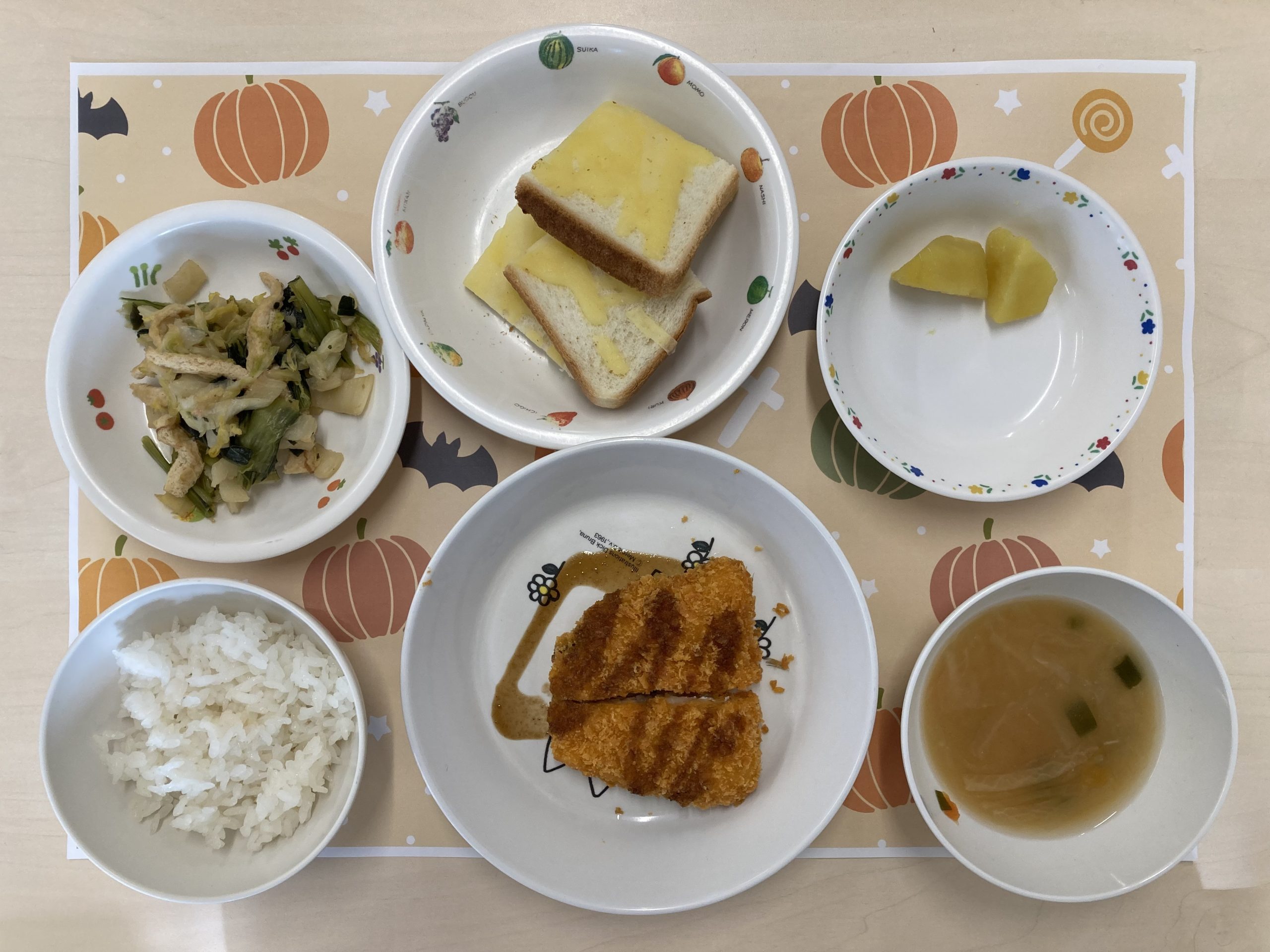 10月9日　きょうの給食