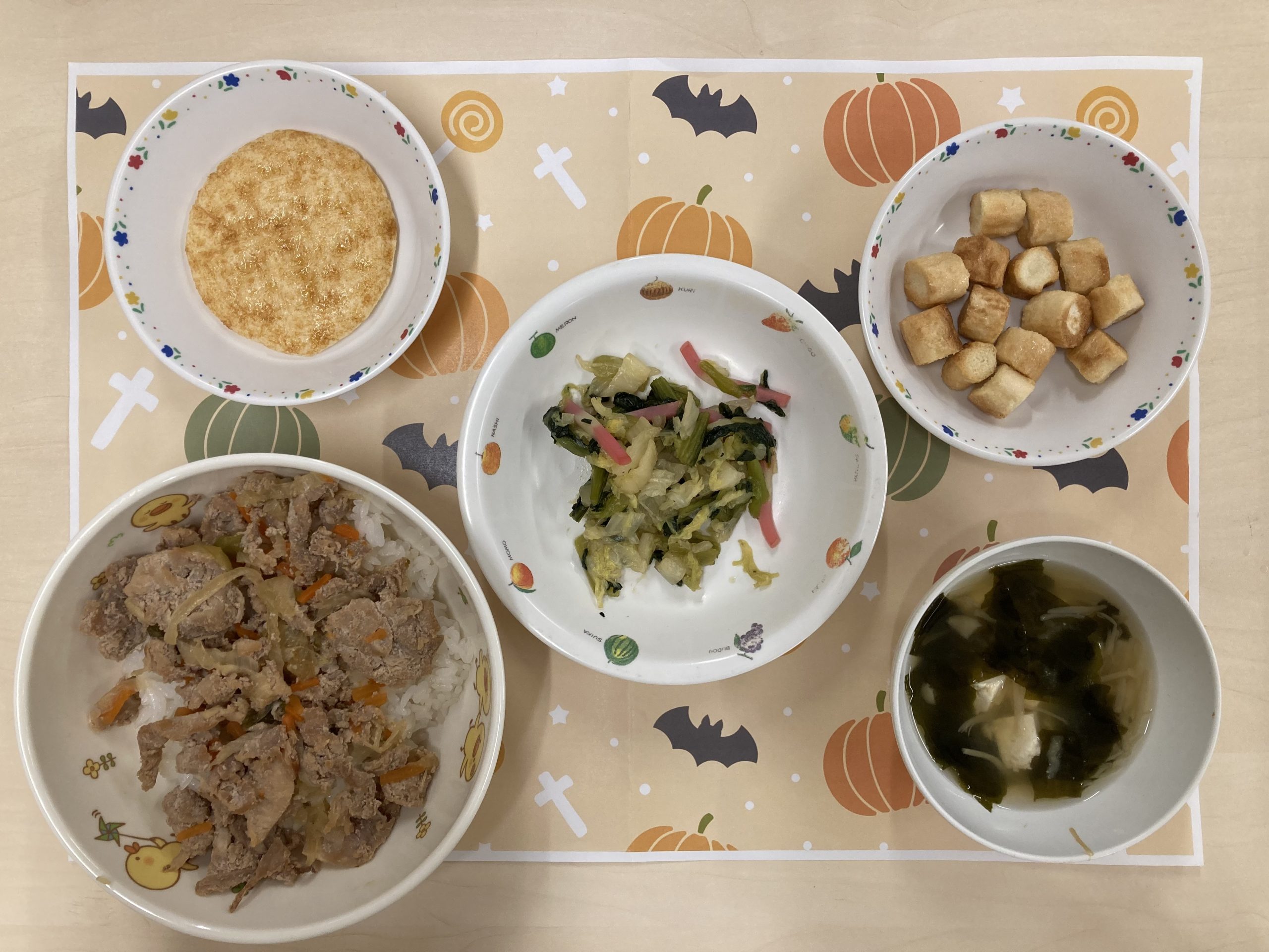 10月14日　きょうの給食