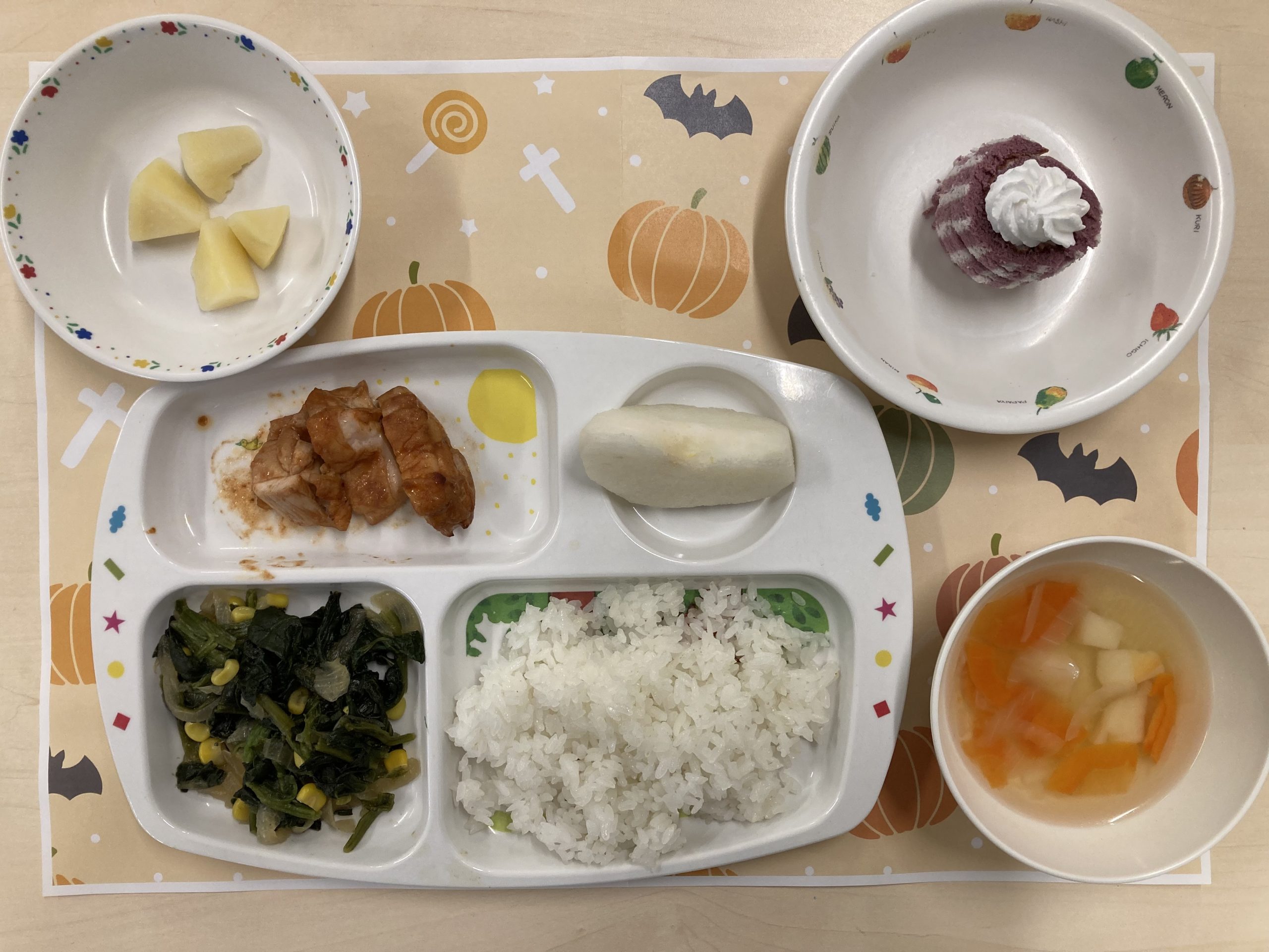 10月15日　きょうの給食