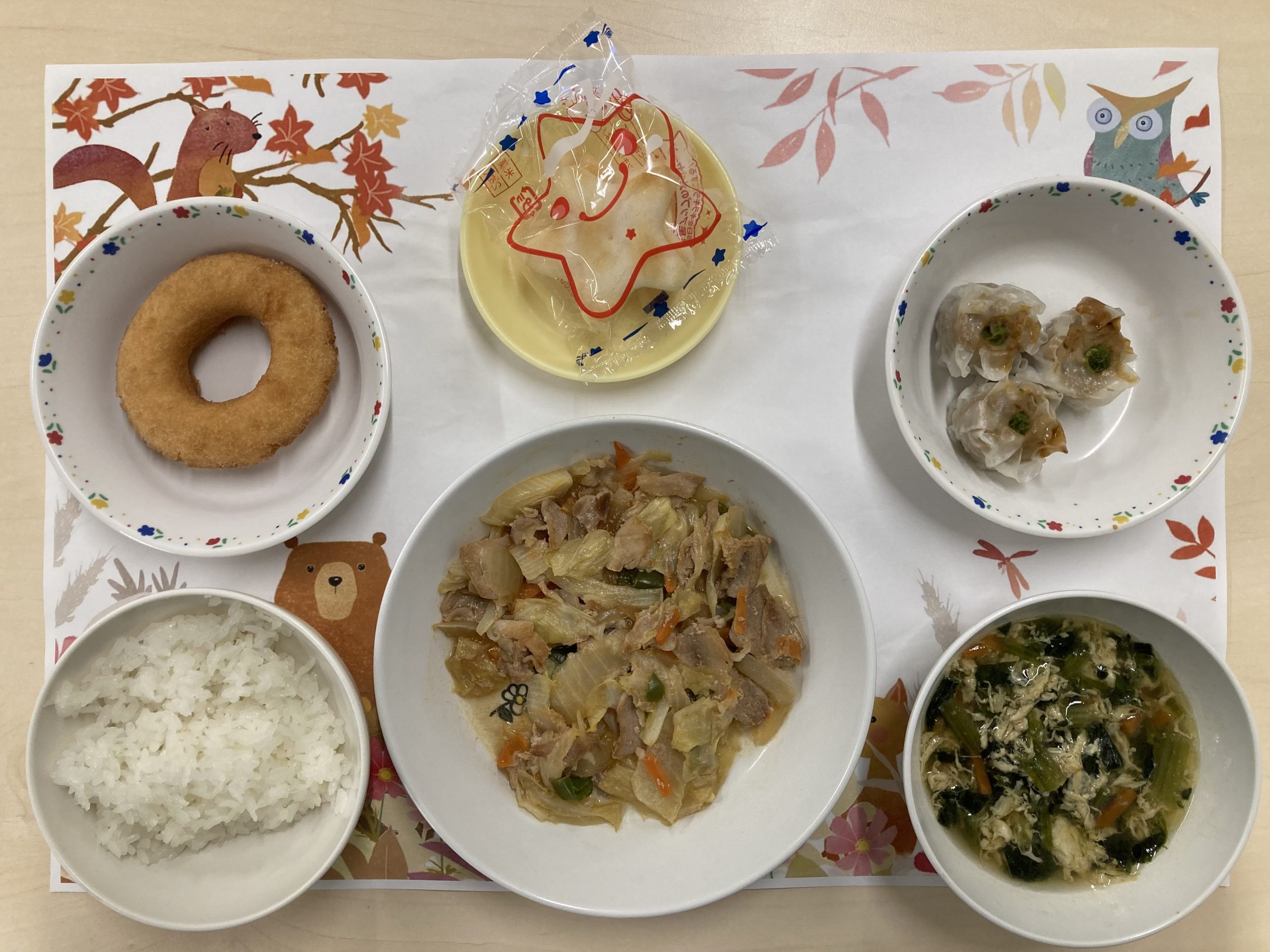 11月21日　きょうの給食