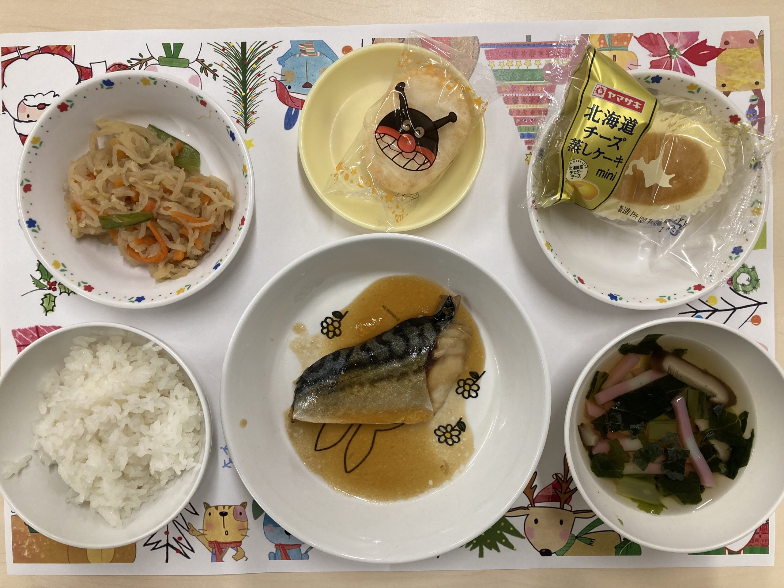 12月3日　きょうの給食