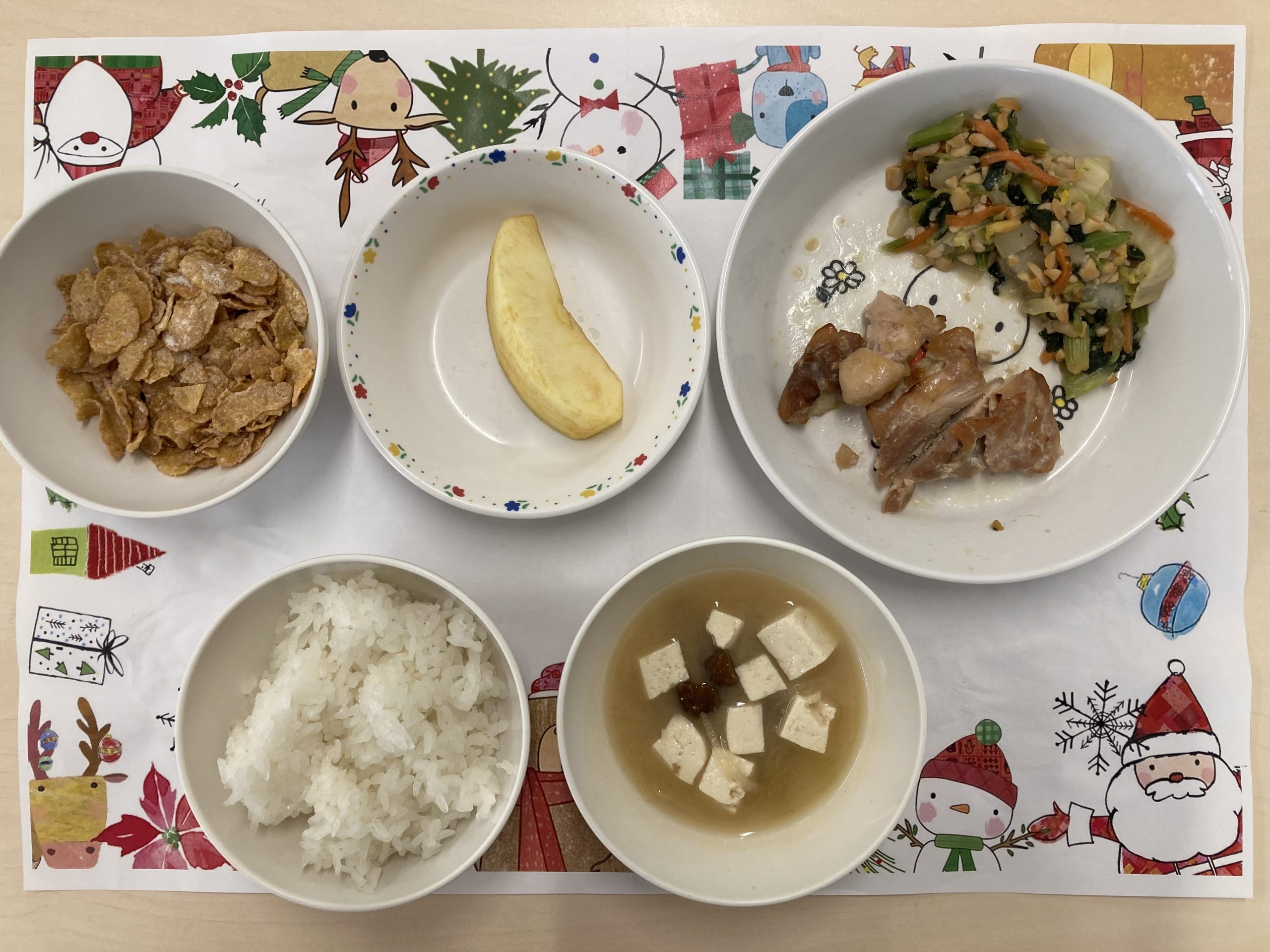 12月18日　きょうの給食